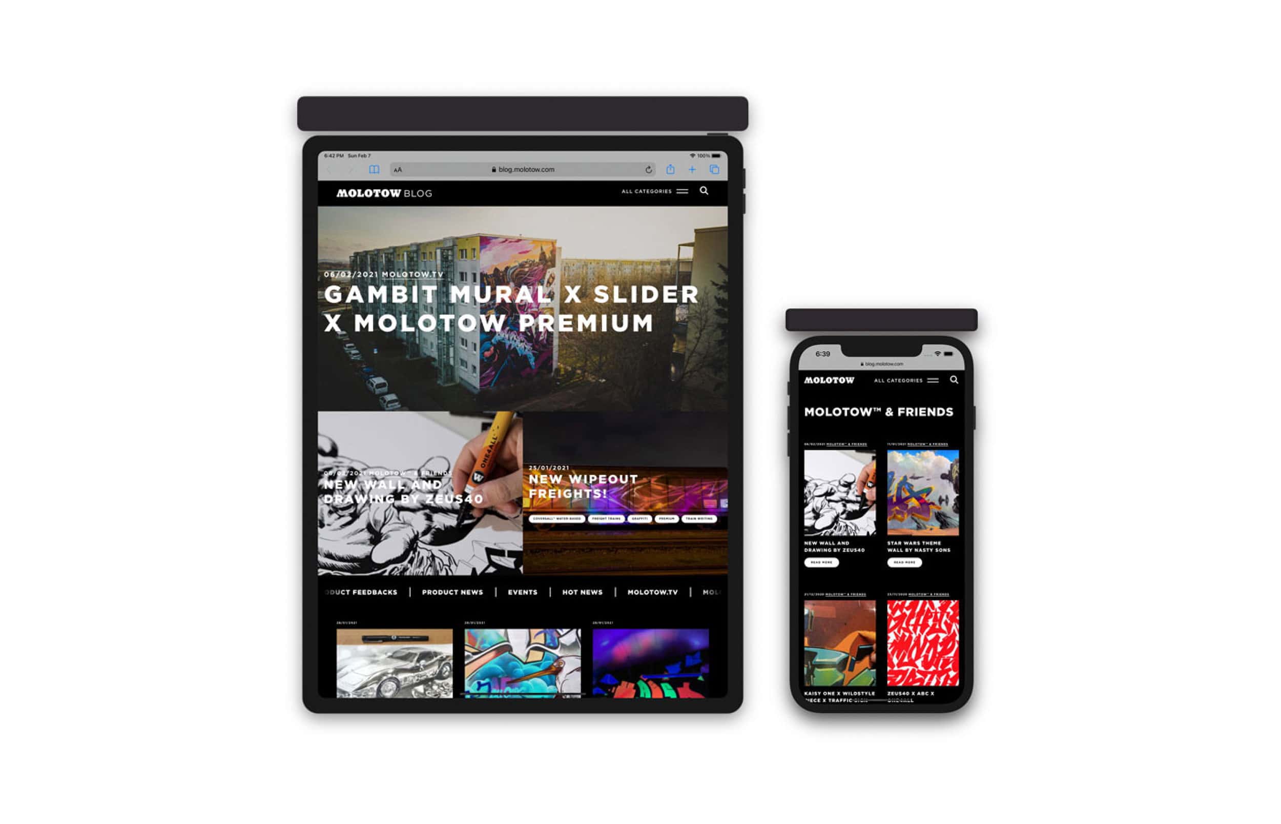 Der MOLOTOW™ Blog - MOLOTOW™ Web Development
