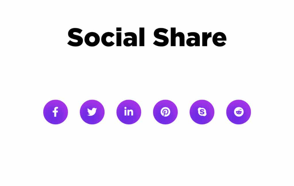 TYPORY Cloud Social Share